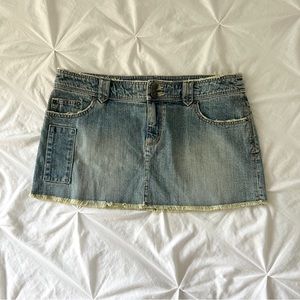 Y2K Denim Mini Skirt